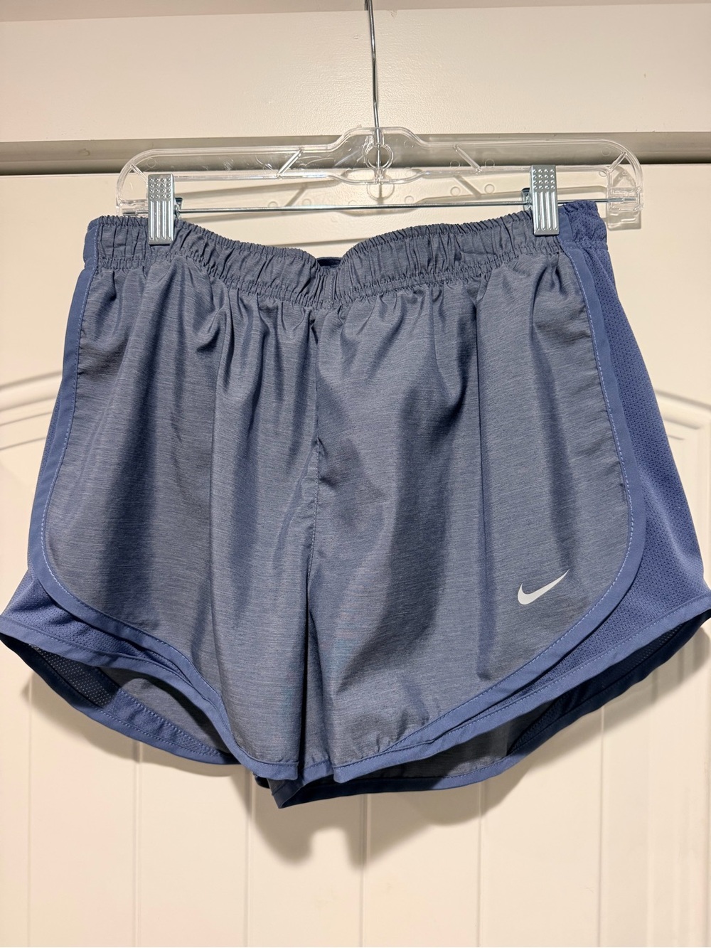 Nike Women's Heather Navy Athletic Running Shorts